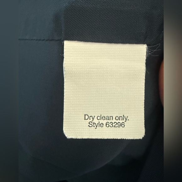 J Crew Wool Blazer Navy Blue Size 10 - Picture 5 of 5